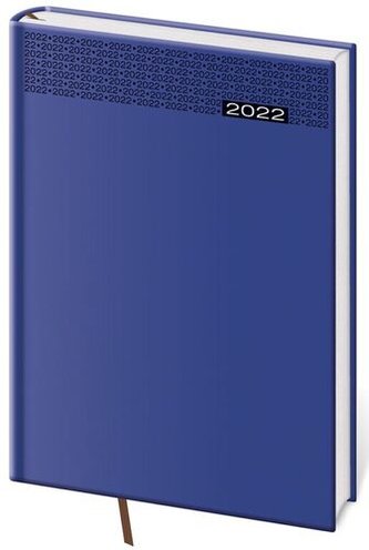 Diář 2022 Gommato - modrý, týdenní, A5
