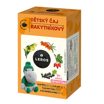 LEROS Dětský čaj Rakytníkový 20 x 2g