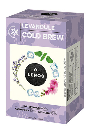 LEROS Levandule Cold brew 20 x 1 g LEROS Levandule Cold brew 20 x 1 g