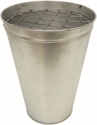Nádoba na květiny 450x250x160mm s mřížkou pozink