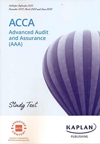 ADVANCED AUDIT AND ASSURANCE  STUDY TEXT
