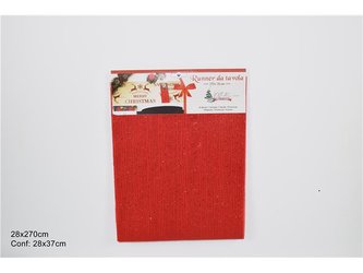 Běhoun textil gliter 28x270 cm
