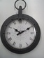 Hodiny nástěnné kov pr. 38 cm
