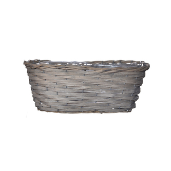 Truhlík proutí šedý 30x16x12 cm