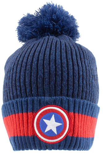 Zimní čepice Marvel|Captain America: Shield (univerzální)