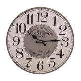 Hodiny nástěnné dřevo Old Town pr. 34 cm