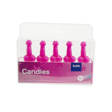 Dortové svíčky penis 23x41mm - 5 ks