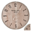 Hodiny nástěnné kov béžové pr. 60 cm