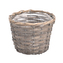Květináč proutí/UH šedý 19x19x14 cm