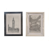 Fotorámeček UH bílý/černý 16x21 cm