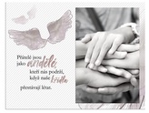 Fotorámeček sklo ,,PŘÁTELÉ, 10x15/22x17 cm
