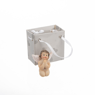 Anděl polyresin v taštičce 3,5 cm