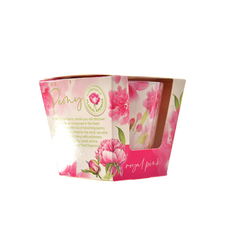 Svíčka sklo s vůní Royal Pink 115 g 9x9x9 cm