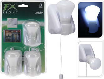 Lampička nástěnná 3 ks