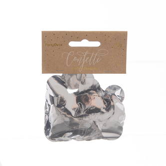 Konfety stříbrné pr. 2,5 cm 15 g