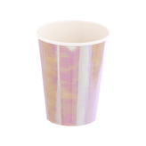 Kelímek papír růžový perleť 6 ks 220 ml