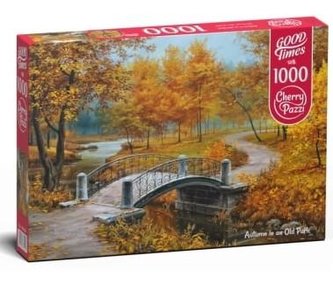 Cherry Pazzi Puzzle - Podzim v parku 1000 dílků