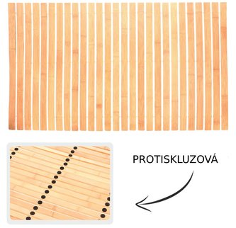 Rohožka koupelnová 80x50 cm Haiti bambus