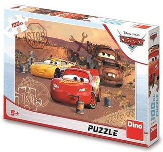 Puzzle Auta piknik 100 XL dílků