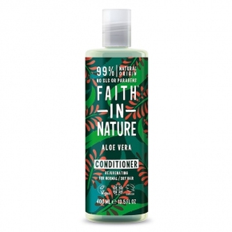 Faith in Nature Omlazující přírodní kondicionér pro normální a suché vlasy Aloe Vera (Rejuvenating Conditioner) Objem 400 ml woman