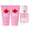Dsquared2 Wood for Her EDT 50 ml + SG 50 ml + BL 50 ml W