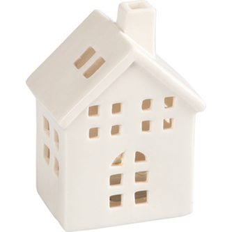 PORCELÁNOVÝ DOMEK na čajovou svíčku 10 cm RETLUX RXL 388