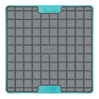 LickiMat Playdate TUFF lízací podložka tyrkysová