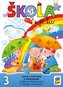 Škola je tu – Cesta k počítání s pohádkami (barevná pracovní učebnice pro předškoláky s přílohou samolepky)