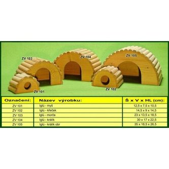 IGLÚ domek M pro křečka