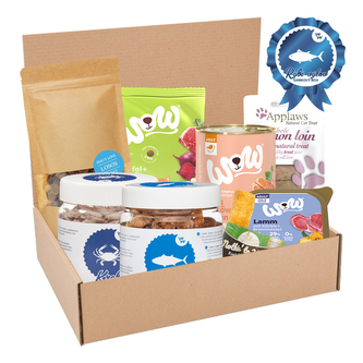 Dárkový box pro psy Rybí výlov Dárkový box pro psy Rybí výlov