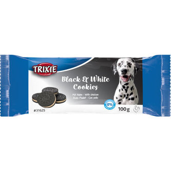 Black & White Cookies, sušenky s kuřecím, 4ks/100g