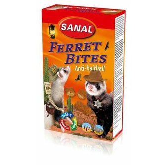 SANAL polštářky pro fretky 75g - DOPRODEJ