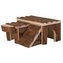 Dřevěný domek LUKA pro křečka 14x7x14cm TRIXIE