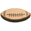 Rugby, hračka pro psy kůže/vlna, 20cm