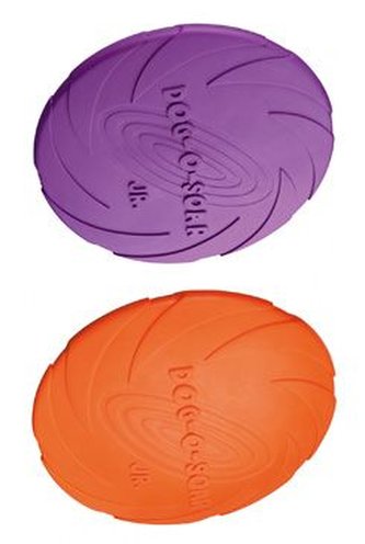 Létající talíř přírodní guma mini 15cm TRIXIE Létající talíř přírodní guma mini 15cm TRIXIE