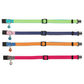 Obojek pro kočky dvojbarevný, s rolničkou - DOPRODEJ