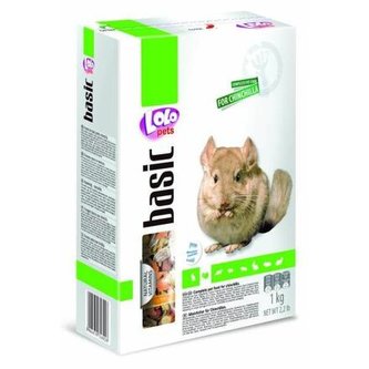 LOLO BASIC kompletní krmivo pro činčily 1000 g