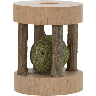 Váleček s kuličkou MATATABI - ježek v kleci, ø 4 × 5 cm Váleček s kuličkou MATATABI - ježek v kleci, ø 4 × 5 cm