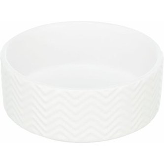 Keramická miska 0,4 l/ø 13 cm, vroubkovaná, bílá