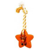 Vánoční sortiment HVĚZDY na šňůrce 33 cm se zvukem