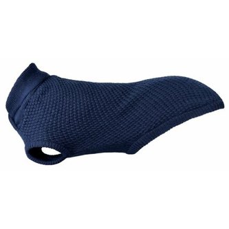 Svetr CARNIA jednobarevný modrý - DOPRODEJ - XXS: 21cm, hruď: 23cm
