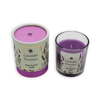 Arôme Svíčka 120 g, v papírové tubě, levandule