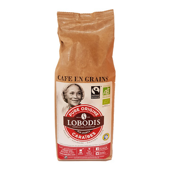 Lobodis Bio zrnková káva z Karibiku, 500 g