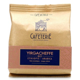 Lobodis Bio zrnková výběrová káva Yirgacheffe Beriti z Etiopie, mikrolot, 200 g