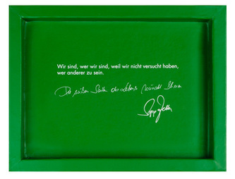 Dárková krabička Zotter na 3 čokolády, zelená