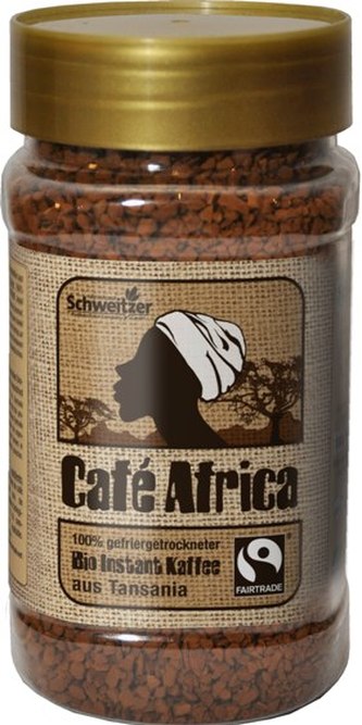 Schweitzer Bio instantní káva Afrika, 100 g