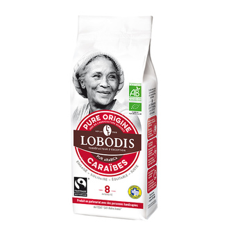 Lobodis Bio mletá káva z Karibiku, 250 g