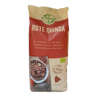 El Puente Bio červená quinoa z Bolívie, 450 g