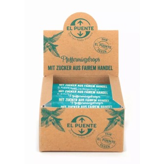 El Puente Mátové dropsy v roličkách, 10 x 15 g El Puente Mátové dropsy v roličkách, 10 x 15 g