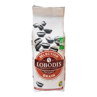 Bio zrnková výběrová káva Lobodis, 250 g